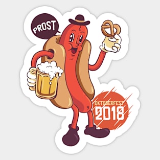 Funny Octoberfest 2018 Gifts Sticker